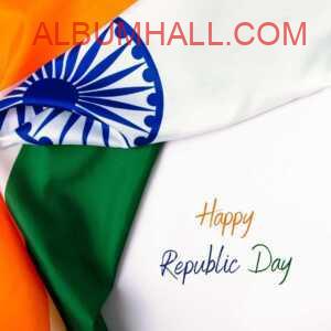India tricolor flag half crumbled for republic day wishes