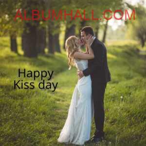 romantic happy kiss day